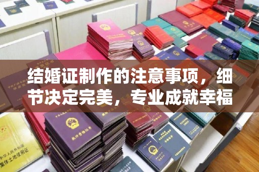 德兴结婚证制作的注意事项，细节决定完美，专业成就幸福