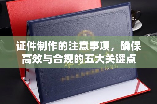 德兴证件制作的注意事项，确保高效与合规的五大关键点