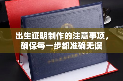 德兴出生证明制作的注意事项，确保每一步都准确无误
