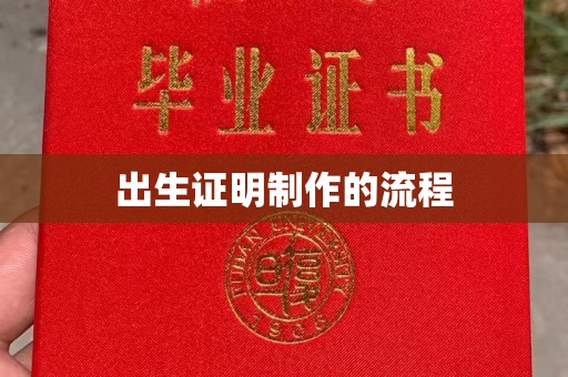 德兴出生证明制作的流程