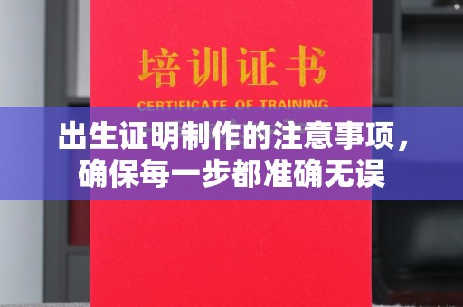 德兴出生证明制作的注意事项，确保每一步都准确无误