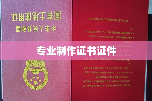 德兴专业制作证书证件